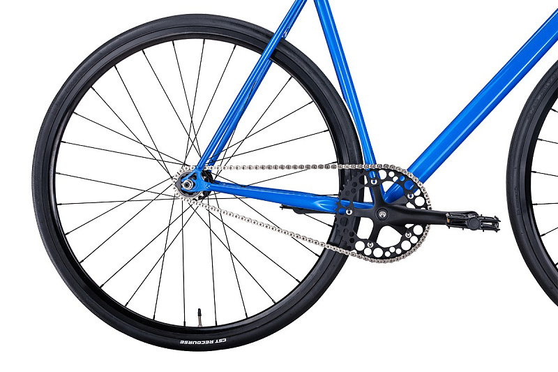 картинка Трековый велосипед Torino (700C 1 ск.) 2022, синий. 